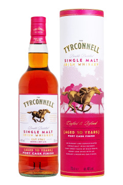 Tyrconnell 10 Jahre Port Cask Finish Single Malt Irish Whiskey - 0,7L 46% vol Tyrconnell 10 Jahre Port Cask Finish Single Malt Irish Whiskey - 0,7L 46% vol