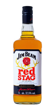 Jim Beam Black Cherry Whiskeylikör - 1 Liter 32,5% vol