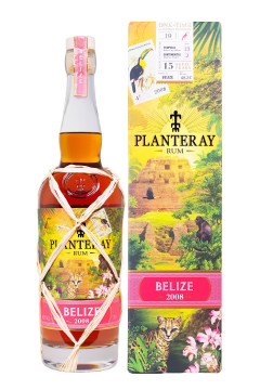Planteray Belize 2008 One-Time Rum - 0,7L 48,3% vol