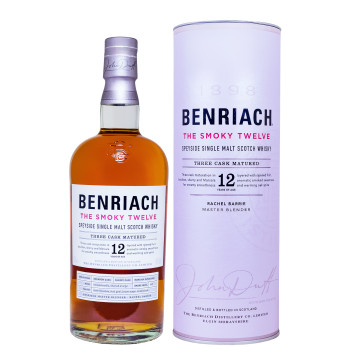 Benriach The Smoky Twelve 12 Jahre - 0,7L 46% vol