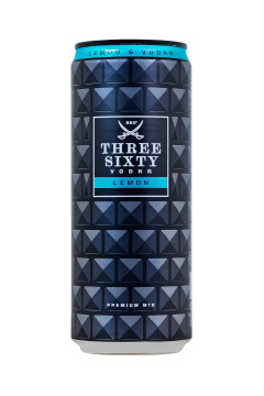 Three Sixty Vodka Lemon Dose - 0,33L 10% vol