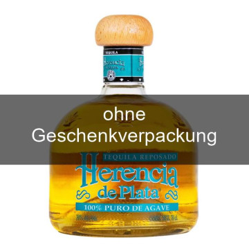 Ohne GEPA: Herencia de Plata Tequila Reposado - 0,7L 38% vol