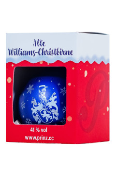 Prinz Christbaumkugel Blau Alte Williams-Christ Birne - 0,04L 41% vol