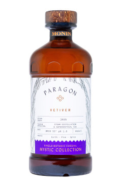 Monin Paragon Vetiver Cordial Mixer - 0,485L Monin Paragon Vetiver Cordial Mixer - 0,485L
