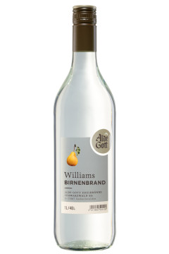 Alde Gott Williams Birnenbrand - 1 Liter 40% vol