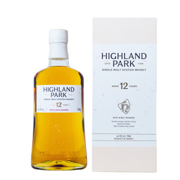 Highland Park Spicy & Well Rounded 12 Jahre - 0,7L 40% vol