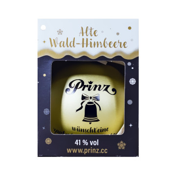 Prinz Christbaumkugel Alte Wald-Himbeere - 0,04L 41% vol (20.10.2025) Prinz Christbaumkugel Alte Wald-Himbeere - 0,04L 41% vol