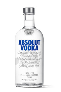 Absolut Vodka - 0,7L 40% vol Absolut Vodka - 0,7L 40% vol