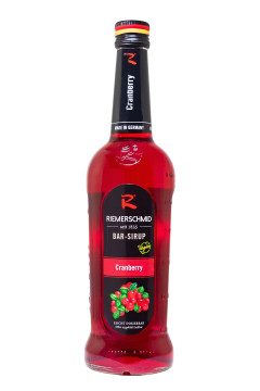 Riemerschmid Cranberry Sirup - 0,7L Riemerschmid Cranberry Sirup - 0,7L
