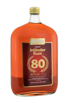 Spitz 80 Inländer Rum - 1 Liter 80% vol Spitz 80 Inländer Rum - 1 Liter 80% vol