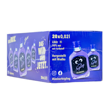 Paket [20 x 0,02L] Kleiner Feigling Blueberry - 0,4L 15% vol