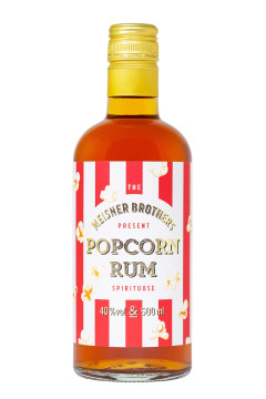 Meisner Brothers Popcorn Rum-Spirituose - 0,5L 40% vol