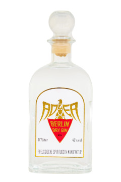 Adler Berlin Dry Gin - 0,7L 42% vol Adler Berlin Dry Gin - 0,7L 42% vol