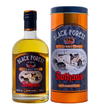 Rothaus Black Forest Rum Cask - 0,5L 55,8% vol Rothaus Black Forest Rum Cask - 0,5L 55,8% vol