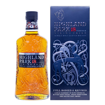 Highland Park 18 Jahre Orkney Single Malt Scotch Whisky - 0,7L 43% vol