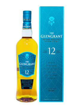 Glen Grant 12 Jahre Speyside Single Malt Scotch Whisky - 0,7L 43% vol