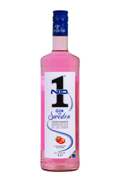 No. 1 Strawberry Dry Gin - 1 Liter 37,5% vol