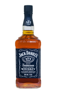 Jack Daniels Tennessee Whiskey Old No. 7 - 1 Liter 40% vol