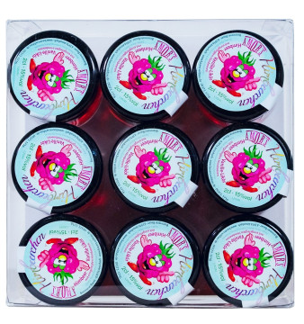 Paket [9 x 0,02L] Amor's Himbeerchen Likör - 0,18L 20% vol
