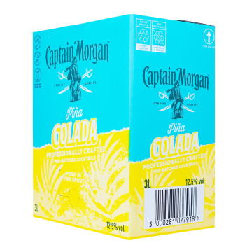 Captain Morgan Pina Colada Bag-Box - 3L 12,5% vol