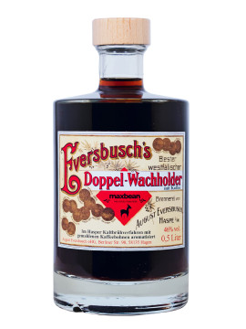 Eversbusch Doppel-Wachholder mit Kaffee - 0,5L 46% vol