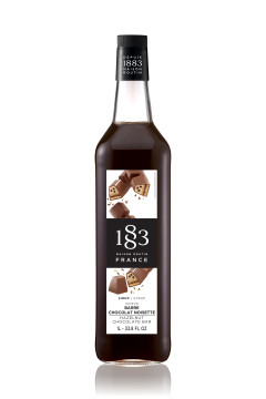 Maison Routin 1883 Schoko-Haselnuss-Riegel Sirup - 1 Liter