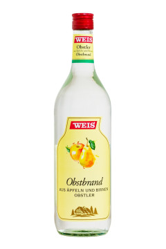 Weis Obstler Obstwässerle - 1 Liter 38% vol Weis Obstler Obstwässerle - 1 Liter 38% vol