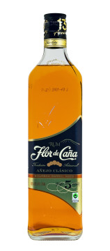Flor de Cana Anejo Clasico 5 Jahre Black Rum - 0,7L 40% vol