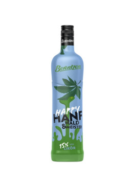 Berentzen Happy Hanf & Waldmeister Likör - 0,7L 15% vol Berentzen Happy Hanf & Waldmeister Likör - 0,7L 15% vol