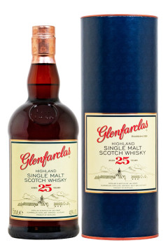 Glenfarclas 25 Jahre Single Malt Scotch Whisky - 0,7L 43% vol
