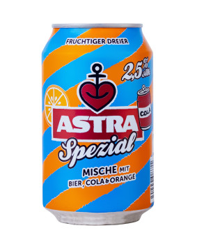 Astra Spezial Mische Dose - 0,33L 2,5% vol