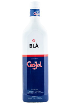 Ga-Jol Blå Blue Menthol Lakritzlikör - 1 Liter 16,4% vol