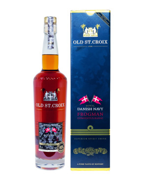 Old St. Croix Royal Danish Navy Frogman Conventus Ranae - 0,7L 60% vol