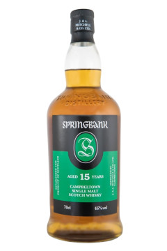 Springbank 15 Jahre Campbeltown Single Malt Scotch Whisky - 0,7L 46% vol
