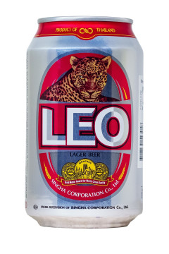 Leo Thai Lager Bier - 0,33L 5% vol Leo Thai Lager Bier - 0,33L 5% vol