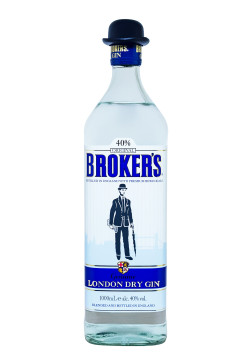 Brokers London Dry Gin - 1 Liter 40% vol