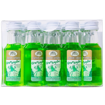 Paket [20 x 0,02L] Grashüpfer Waldmeister PET - 0,4L 15% vol