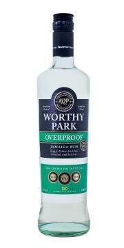 Rumbar Worthy Park White Overproof Rum - 0,7L 63% vol