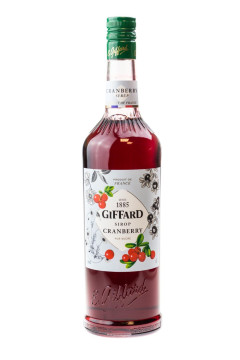 Giffard Cranberry Sirup - 1 Liter Giffard Cranberry Sirup - 1 Liter
