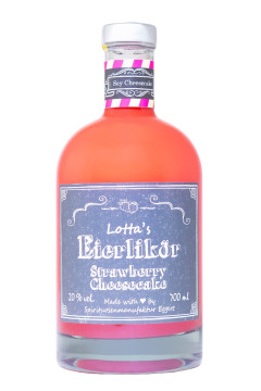 Lottas Eierlikör Strawberry Cheesecake - 0,7L 20% vol Lottas Eierlikör Strawberry Cheesecake - 0,7L 20% vol