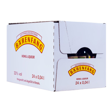 Paket [24 x 0,04L] Ostpreußischer Bärenfang - 0,96L 33% vol