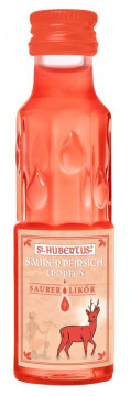 St. Hubertus Saurer Pfirsich - 0,02L 15% vol