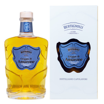 Bertagnolli Grappa di Amarone Barrique - 0,7L 42% vol