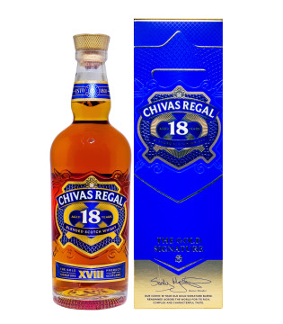 Chivas Regal 18 Jahre Gold Signature Blended Scotch Whisky - 0,7L 40% vol