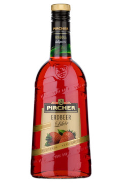 Pircher Südtiroler Erdbeerlikör - 0,7L 25% vol Pircher Südtiroler Erdbeerlikör - 0,7L 25% vol