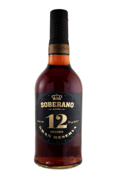 Soberano 12 Jahre Brandy Reserva - 0,7L 38% vol Soberano 12 Jahre Brandy Reserva - 0,7L 38% vol