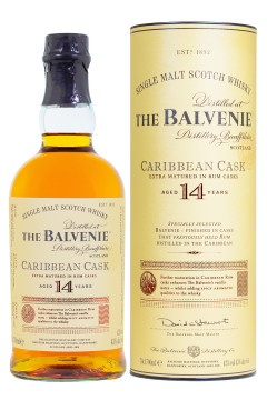 Balvenie 14 Jahre Carribean Cask Single Malt Scotch Whisky - 0,7L 43% vol
