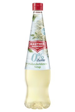 Mautner Holunderblüte Sirup 0% Zucker - 0,7L Mautner Holunderblüte Sirup 0% Zucker - 0,7L