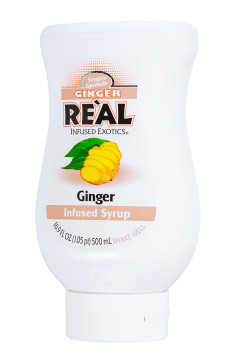 Real Ginger Sirup mit Ingwerpüree - 0,5L Real Ginger Sirup mit Ingwerpüree - 0,5L