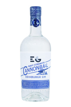 Edinburgh Cannonball Navy Strength Gin - 0,7L 57,2% vol